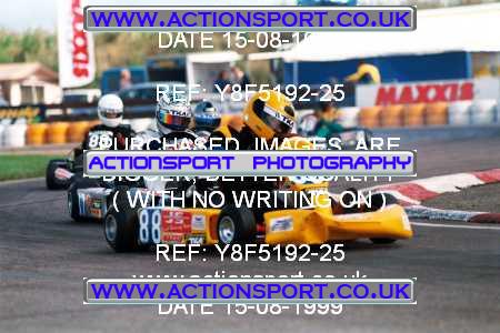 Photo: Y8F5192-25 ActionSport Photography 15/08/1999 Hunts Kart Club TKM Festival - Kimbolton  _3_JuniorFestivalCup #88