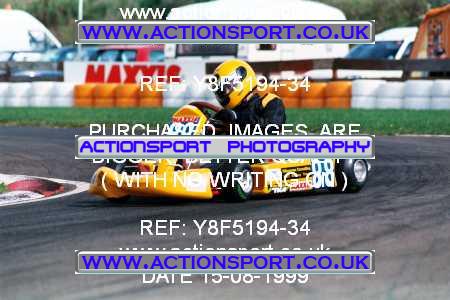 Photo: Y8F5194-34 ActionSport Photography 15/08/1999 Hunts Kart Club TKM Festival - Kimbolton  _3_JuniorFestivalCup #88