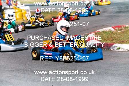 Photo: Y8F5251-07 ActionSport Photography 28/08/1999 Camberley Kart Club 40th Anniversary with John Surtees CBE - Blackbushe  _1_Cadets #38