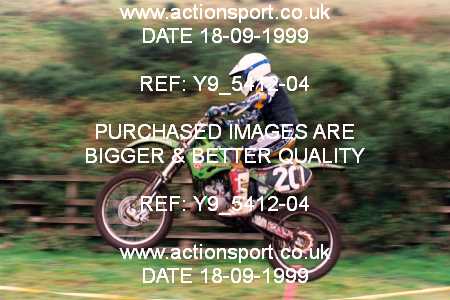 Photo: Y9_5412-04 ActionSport Photography 18/09/1999 BSMA UK Schoolgirl Championship - Fraddon _4_Seniors-AMX #20