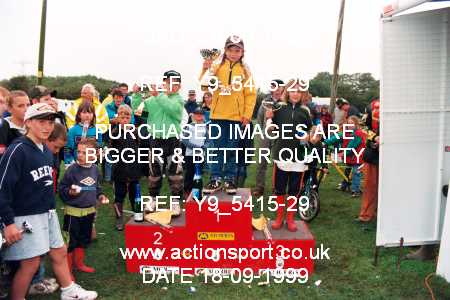 Photo: Y9_5415-29 ActionSport Photography 18/09/1999 BSMA UK Schoolgirl Championship - Fraddon _5_Podiums