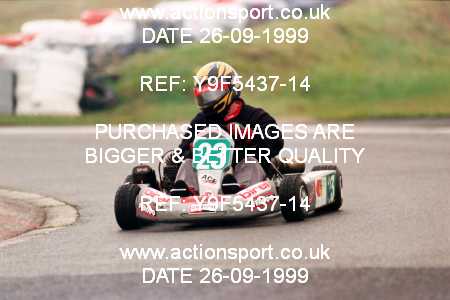 Photo: Y9F5437-14 ActionSport Photography 26/09/1999 Manchester & Buxton Kart Club GOLD CUP - Three Sisters  _6_FormulaC-C160 #23