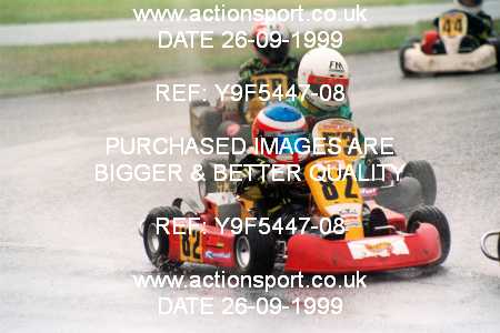 Photo: Y9F5447-08 ActionSport Photography 26/09/1999 Manchester & Buxton Kart Club GOLD CUP - Three Sisters  _5_Cadets #53