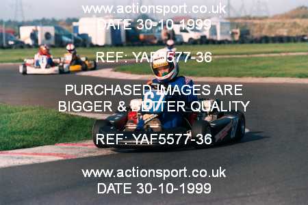 Photo: YAF5577-36 ActionSport Photography 30/10/1999 F6 Karting Festival - Lydd  _4_JuniorProKart_Thunderkart_JuniorModified #67