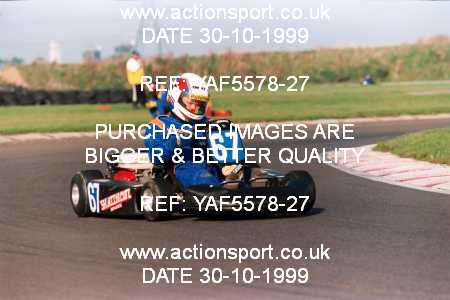 Photo: YAF5578-27 ActionSport Photography 30/10/1999 F6 Karting Festival - Lydd  _4_JuniorProKart_Thunderkart_JuniorModified #67