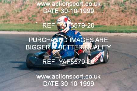 Photo: YAF5579-20 ActionSport Photography 30/10/1999 F6 Karting Festival - Lydd  _4_JuniorProKart_Thunderkart_JuniorModified #67
