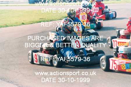 Photo: YAF5579-36 ActionSport Photography 30/10/1999 F6 Karting Festival - Lydd  _5_SeniorProKart_SnrPrKartLight #9
