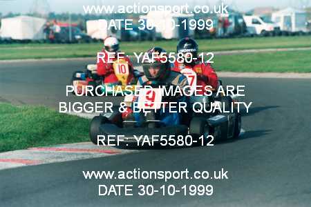 Photo: YAF5580-12 ActionSport Photography 30/10/1999 F6 Karting Festival - Lydd  _5_SeniorProKart_SnrPrKartLight #9