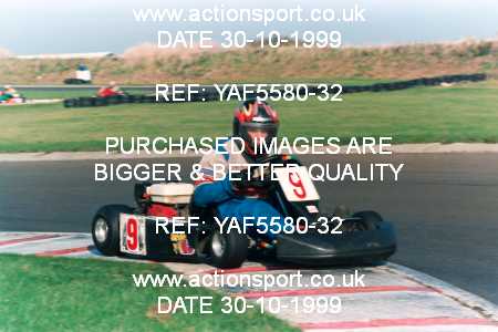 Photo: YAF5580-32 ActionSport Photography 30/10/1999 F6 Karting Festival - Lydd  _5_SeniorProKart_SnrPrKartLight #9