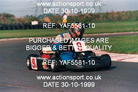 Photo: YAF5581-10 ActionSport Photography 30/10/1999 F6 Karting Festival - Lydd  _5_SeniorProKart_SnrPrKartLight #9