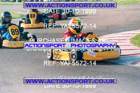 Photo: YAF5572-14 ActionSport Photography 30/10/1999 F6 Karting Festival - Lydd  _2_HondaCadets_CadetsHeavy #66