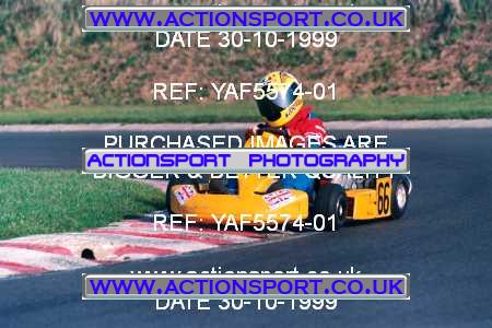 Photo: YAF5574-01 ActionSport Photography 30/10/1999 F6 Karting Festival - Lydd  _2_HondaCadets_CadetsHeavy #66