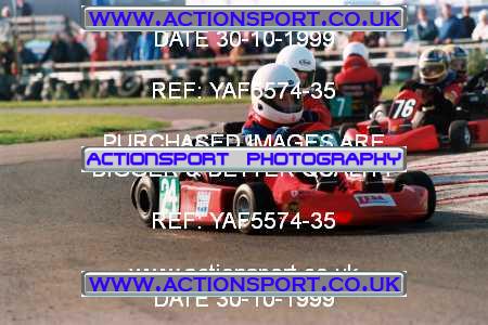 Photo: YAF5574-35 ActionSport Photography 30/10/1999 F6 Karting Festival - Lydd  _3_JuniorStandard_JuniorRoyale #24