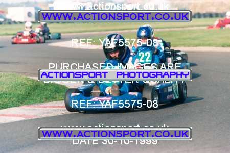 Photo: YAF5575-08 ActionSport Photography 30/10/1999 F6 Karting Festival - Lydd  _3_JuniorStandard_JuniorRoyale #22