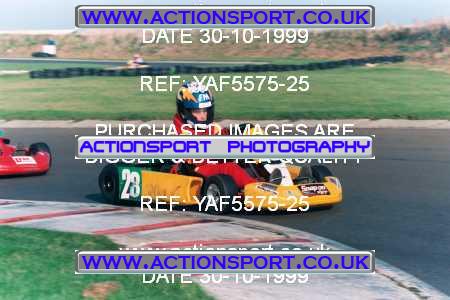 Photo: YAF5575-25 ActionSport Photography 30/10/1999 F6 Karting Festival - Lydd  _3_JuniorStandard_JuniorRoyale #28
