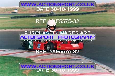 Photo: YAF5575-32 ActionSport Photography 30/10/1999 F6 Karting Festival - Lydd  _3_JuniorStandard_JuniorRoyale #24