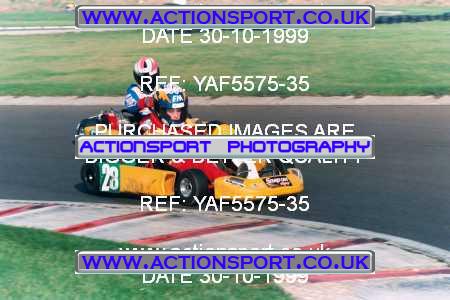 Photo: YAF5575-35 ActionSport Photography 30/10/1999 F6 Karting Festival - Lydd  _3_JuniorStandard_JuniorRoyale #28