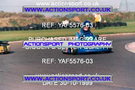 Photo: YAF5576-03 ActionSport Photography 30/10/1999 F6 Karting Festival - Lydd  _3_JuniorStandard_JuniorRoyale #22