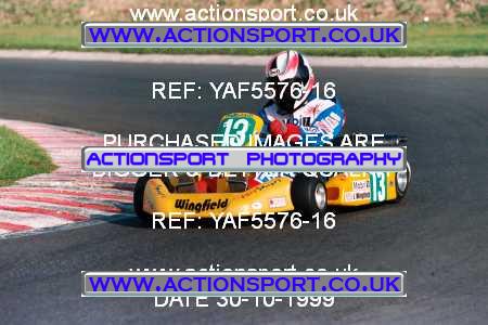 Photo: YAF5576-16 ActionSport Photography 30/10/1999 F6 Karting Festival - Lydd  _3_JuniorStandard_JuniorRoyale #13