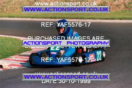 Photo: YAF5576-17 ActionSport Photography 30/10/1999 F6 Karting Festival - Lydd  _3_JuniorStandard_JuniorRoyale #22