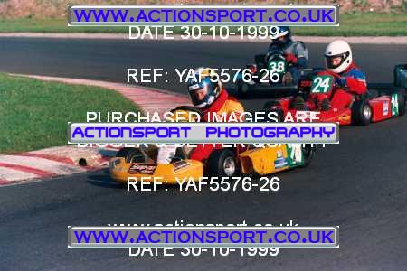 Photo: YAF5576-26 ActionSport Photography 30/10/1999 F6 Karting Festival - Lydd  _3_JuniorStandard_JuniorRoyale #28