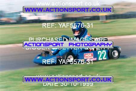 Photo: YAF5576-31 ActionSport Photography 30/10/1999 F6 Karting Festival - Lydd  _3_JuniorStandard_JuniorRoyale #22
