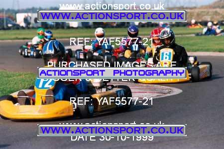Photo: YAF5577-21 ActionSport Photography 30/10/1999 F6 Karting Festival - Lydd  _4_JuniorProKart_Thunderkart_JuniorModified #6