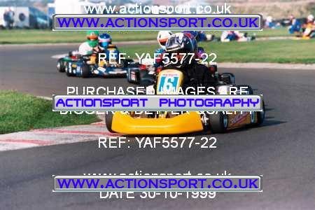 Photo: YAF5577-22 ActionSport Photography 30/10/1999 F6 Karting Festival - Lydd  _4_JuniorProKart_Thunderkart_JuniorModified #6