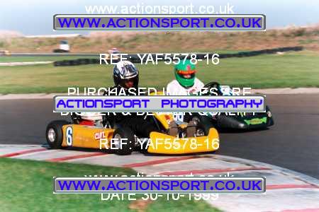 Photo: YAF5578-16 ActionSport Photography 30/10/1999 F6 Karting Festival - Lydd  _4_JuniorProKart_Thunderkart_JuniorModified #6