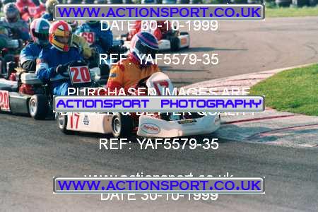 Photo: YAF5579-35 ActionSport Photography 30/10/1999 F6 Karting Festival - Lydd  _5_SeniorProKart_SnrPrKartLight #17