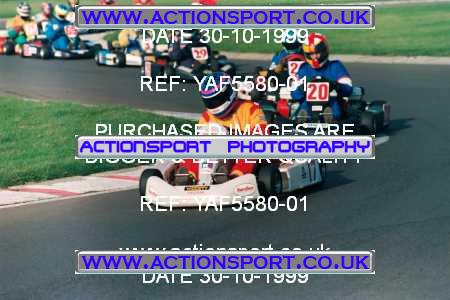 Photo: YAF5580-01 ActionSport Photography 30/10/1999 F6 Karting Festival - Lydd  _5_SeniorProKart_SnrPrKartLight #17