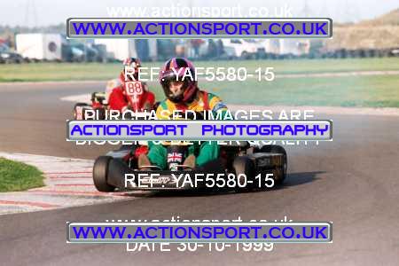 Photo: YAF5580-15 ActionSport Photography 30/10/1999 F6 Karting Festival - Lydd  _5_SeniorProKart_SnrPrKartLight #63