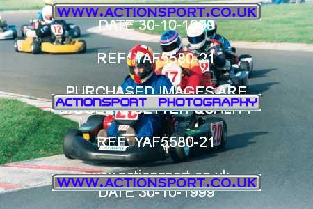 Photo: YAF5580-21 ActionSport Photography 30/10/1999 F6 Karting Festival - Lydd  _5_SeniorProKart_SnrPrKartLight #17
