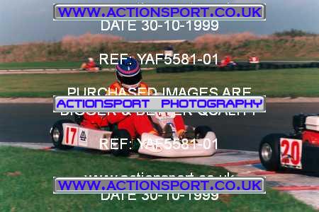 Photo: YAF5581-01 ActionSport Photography 30/10/1999 F6 Karting Festival - Lydd  _5_SeniorProKart_SnrPrKartLight #17