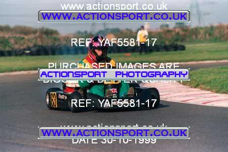 Photo: YAF5581-17 ActionSport Photography 30/10/1999 F6 Karting Festival - Lydd  _5_SeniorProKart_SnrPrKartLight #63