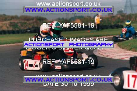 Photo: YAF5581-19 ActionSport Photography 30/10/1999 F6 Karting Festival - Lydd  _5_SeniorProKart_SnrPrKartLight #24