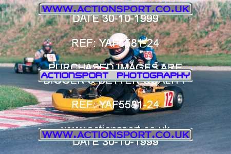 Photo: YAF5581-24 ActionSport Photography 30/10/1999 F6 Karting Festival - Lydd  _5_SeniorProKart_SnrPrKartLight #12