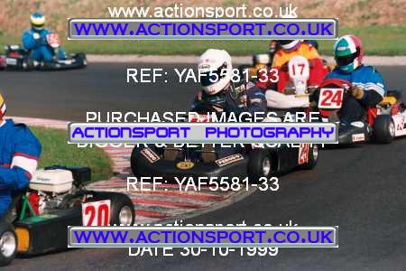 Photo: YAF5581-33 ActionSport Photography 30/10/1999 F6 Karting Festival - Lydd  _5_SeniorProKart_SnrPrKartLight #24