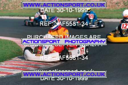Photo: YAF5581-34 ActionSport Photography 30/10/1999 F6 Karting Festival - Lydd  _5_SeniorProKart_SnrPrKartLight #17