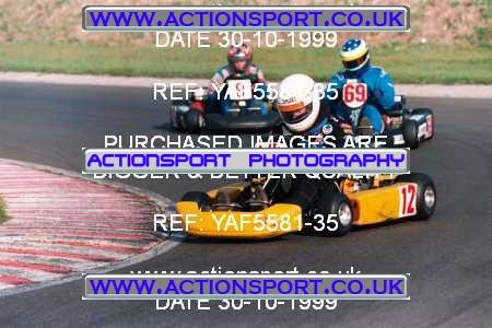 Photo: YAF5581-35 ActionSport Photography 30/10/1999 F6 Karting Festival - Lydd  _5_SeniorProKart_SnrPrKartLight #12