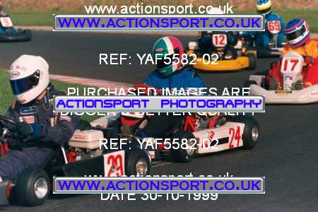 Photo: YAF5582-02 ActionSport Photography 30/10/1999 F6 Karting Festival - Lydd  _5_SeniorProKart_SnrPrKartLight #24