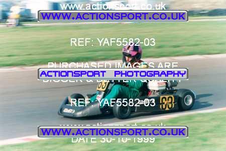 Photo: YAF5582-03 ActionSport Photography 30/10/1999 F6 Karting Festival - Lydd  _5_SeniorProKart_SnrPrKartLight #63