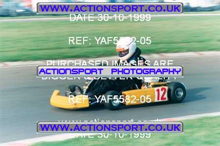 Photo: YAF5582-05 ActionSport Photography 30/10/1999 F6 Karting Festival - Lydd  _5_SeniorProKart_SnrPrKartLight #12