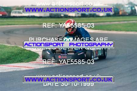 Photo: YAF5585-03 ActionSport Photography 30/10/1999 F6 Karting Festival - Lydd  _7_SeniorProKartHeavy_SeniorThunderkart #20