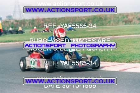 Photo: YAF5585-34 ActionSport Photography 30/10/1999 F6 Karting Festival - Lydd  _7_SeniorProKartHeavy_SeniorThunderkart #20