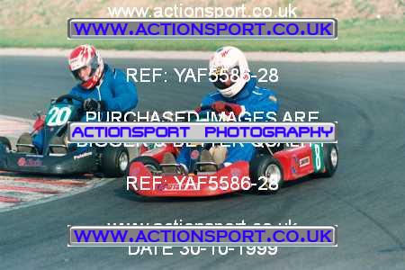 Photo: YAF5586-28 ActionSport Photography 30/10/1999 F6 Karting Festival - Lydd  _7_SeniorProKartHeavy_SeniorThunderkart #20