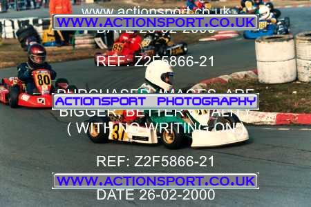 Photo: Z2F5866-21 ActionSport Photography 26/02/2000 Camberley Kart Club - Blackbushe _1_Cadets #37