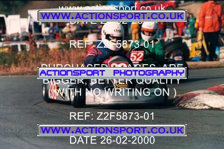 Photo: Z2F5873-01 ActionSport Photography 26/02/2000 Camberley Kart Club - Blackbushe _5_SeniorTKM #36
