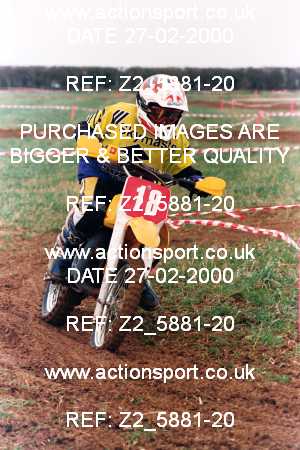 Photo: Z2_5881-20 ActionSport Photography 27/02/2000 YMSA Poole & Parkstone MXC - Marnhull  _3_80s #18