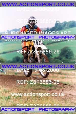 Photo: Z8F6886-26 ActionSport Photography 13/08/2000 AMCA Marshfield MX [IMBA & AMCA 125 Championship]  _1_Juniors #213